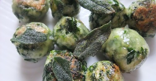 Cooking with Amy: A Food Blog: Passover Spinach Ricotta Gnudi