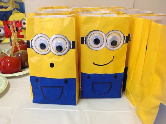 Sacolinha Minions 51 Ideias para Festa Tema Minions