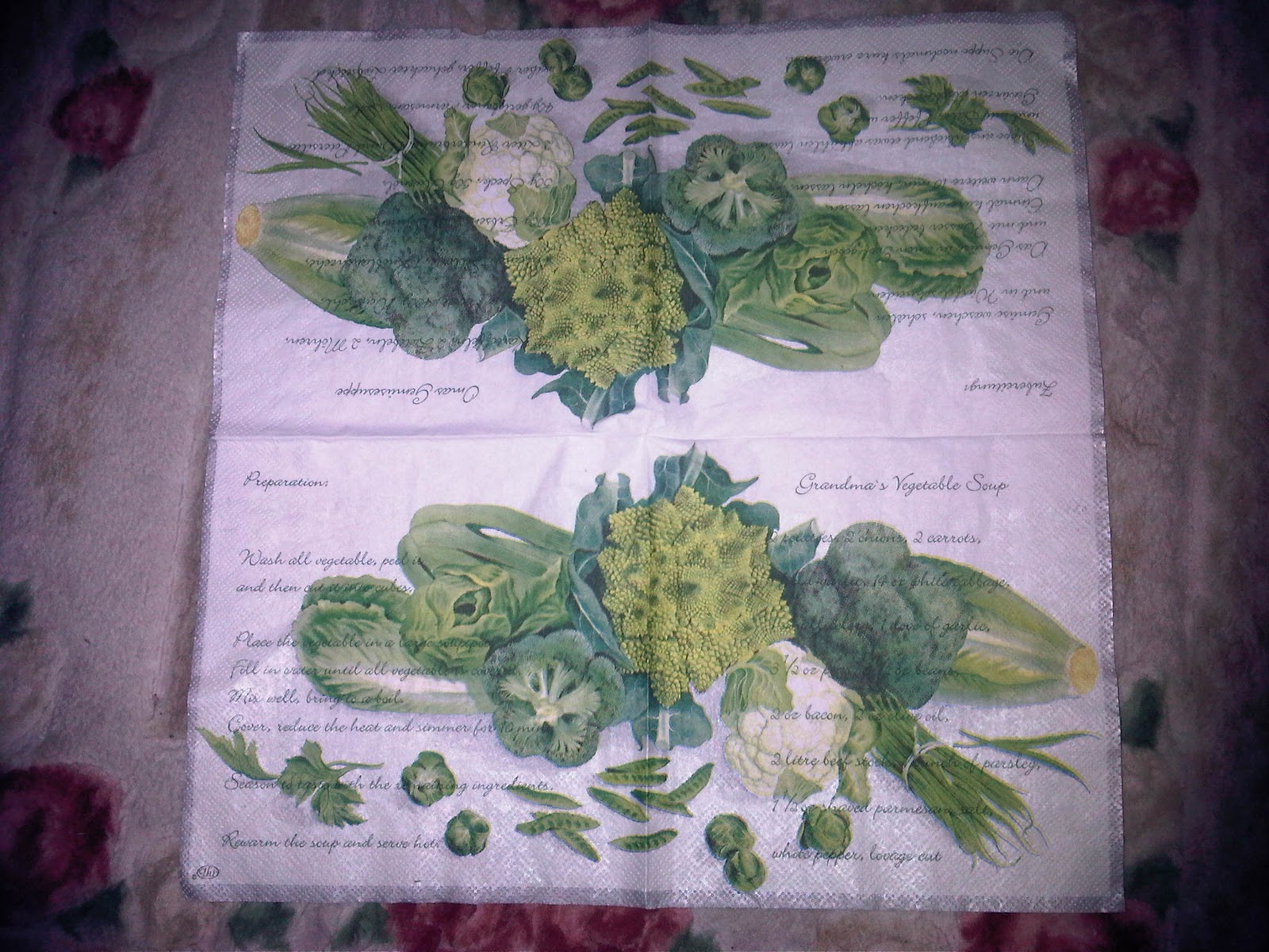 52 DECOUPAGE WITH TISSUE PAPER