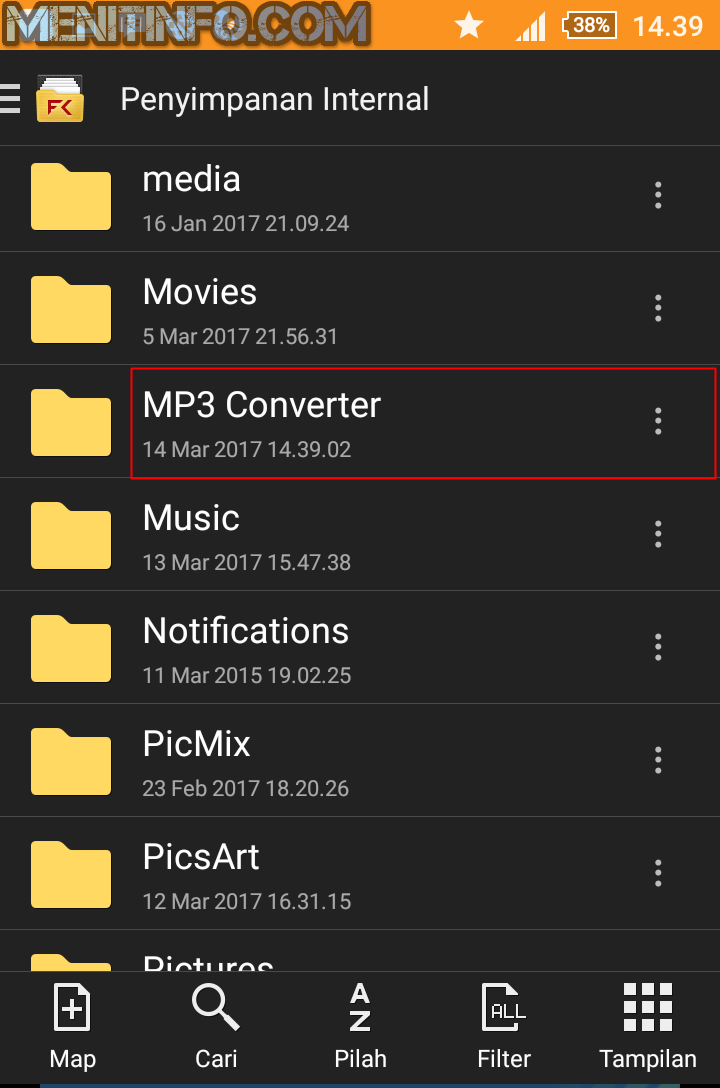 Cara Ubah Video Menjadi MP3 Melalui Android - Menit info