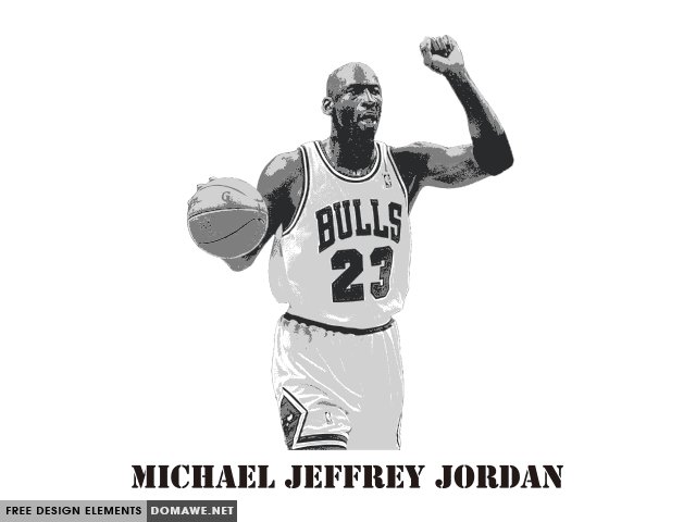 domawe net michael jordan free vector character