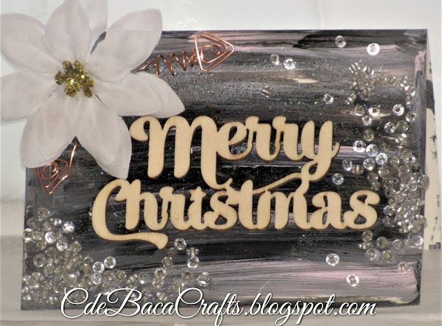 Merry Christmas Card by CdeBaca Crafts.