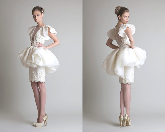 Frills and Thrills: Krikor Jabotian Fall Couture 2013