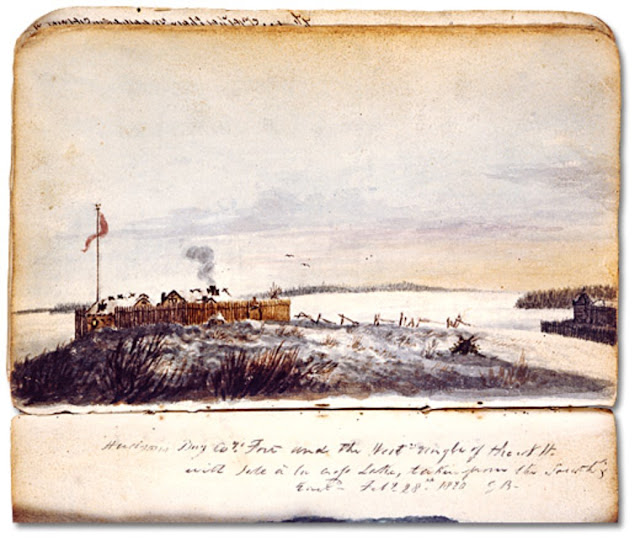 Saskatchewan Ile a la Crosse in 1862