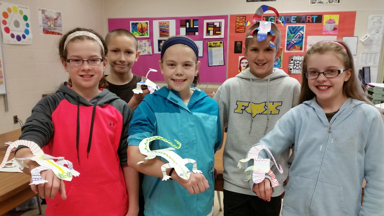 Crazy Busy Art Room Middle School Art Club