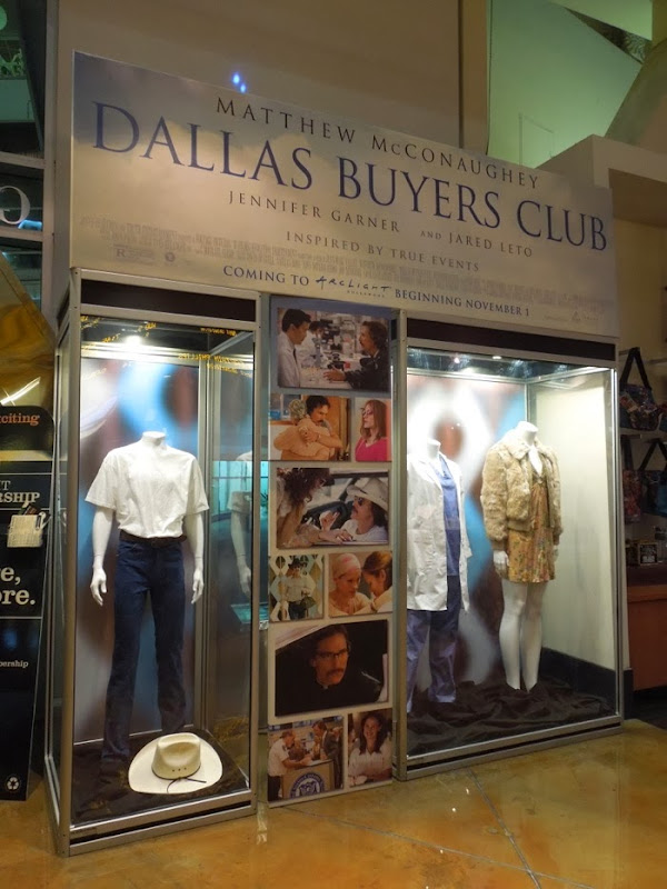 Dallas Buyers Club movie costume exhibit