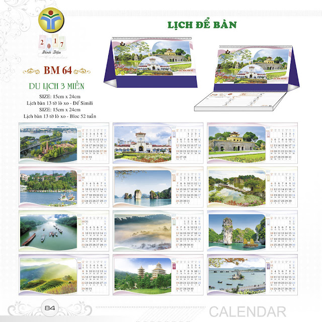 Mẫu lịch để bàn chữ M Mẫu lịch để bàn chữ M