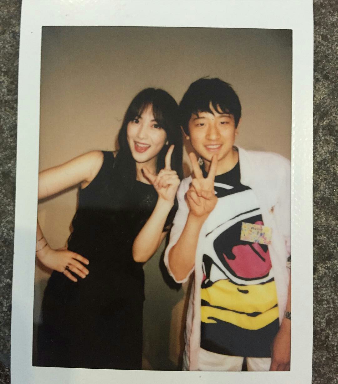 오늘자 강지영 팬들이랑 | 인스티즈