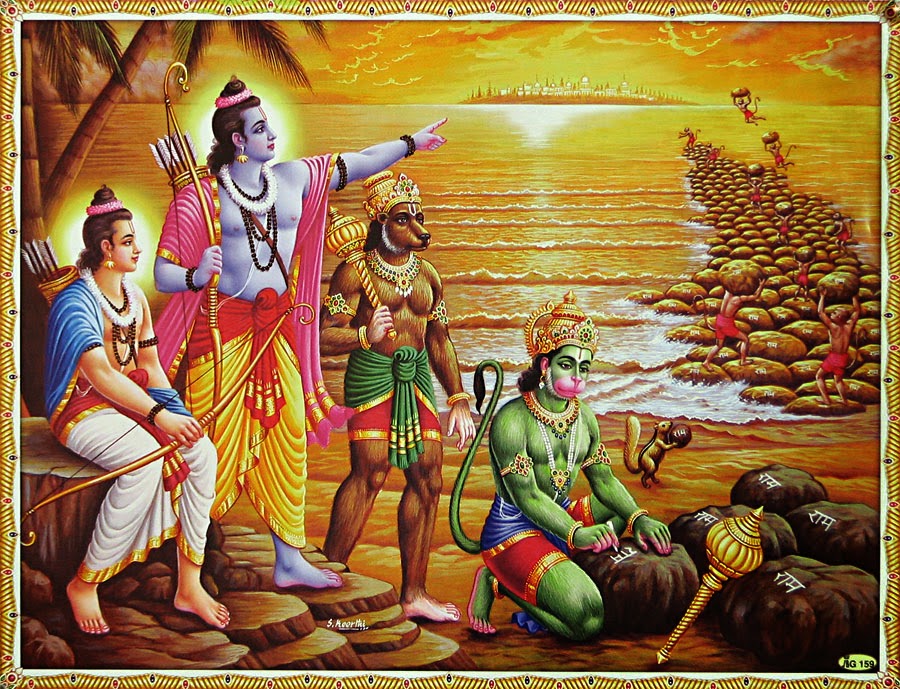 Contribution Of Squirrels & Monkeys In Building Rama Setu Contribution Of Squirrels & Monkeys In Building Rama Setu