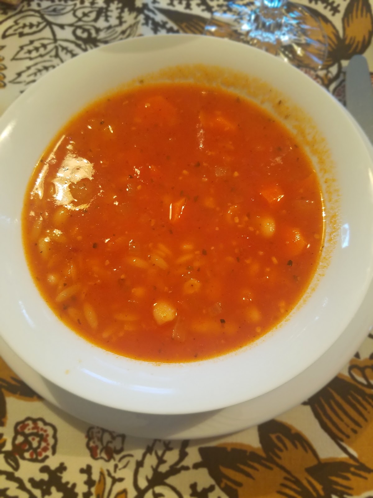 Quick and Spicy Tomato Soup