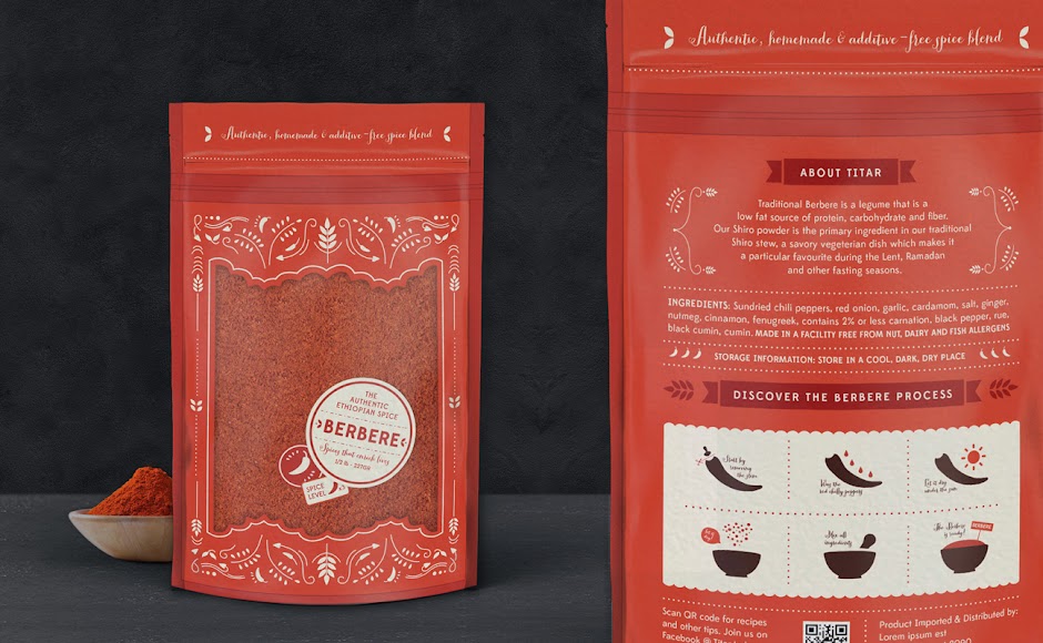 Ethiopian Spices (Concept) Packaging Of The World