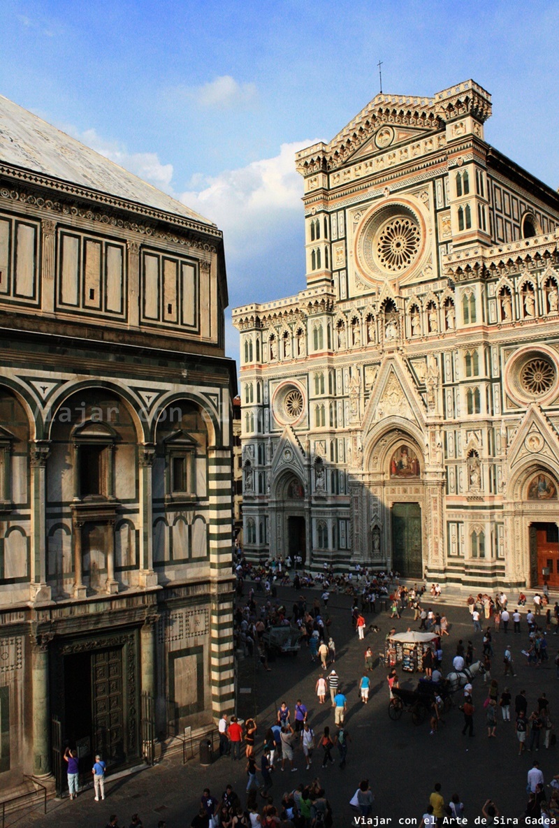 El Battistero di San Giovanni de Florencia y sus impresionantes mosaicos