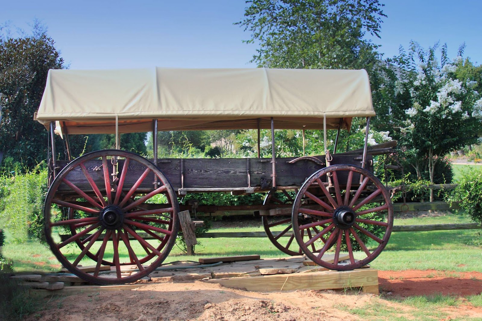 Old Covered Wagon