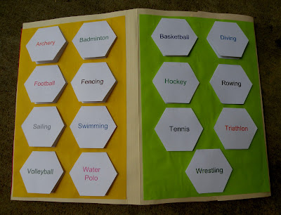 The Fantastic Five: Olympic Lapbook Learning