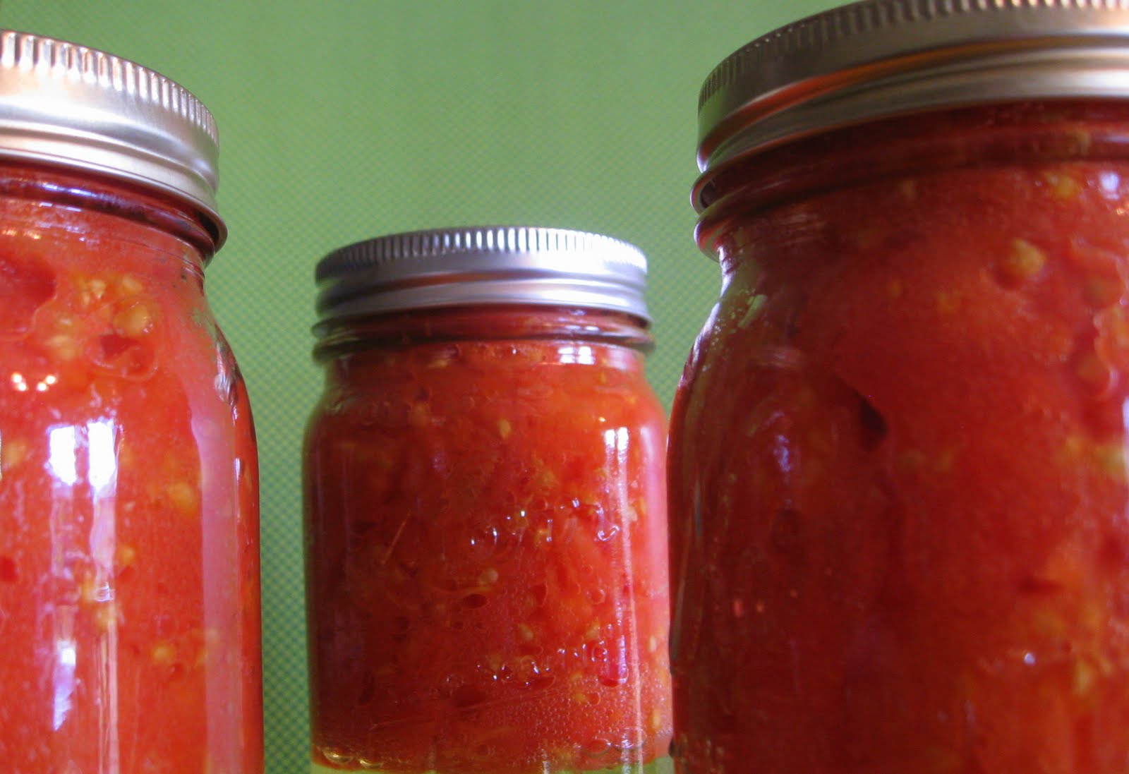 Simply Projects Canning Chopped Tomatoes