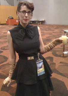 Gail Carriger WorldCon 2010 Retrospective: 1930s Long Black Dress