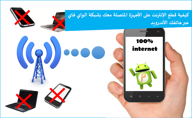 تطبيق خطير جدا ! يقوم بقطع الأنترنت على المتصلين بشبكتك
