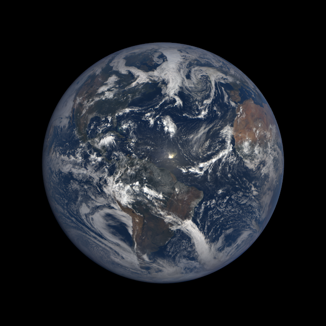 Earth seen by DSCOVR Observatory