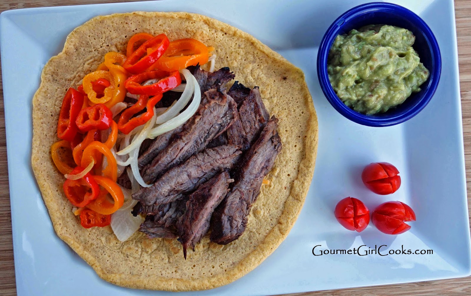 Gourmet Girl Cooks Grilled Beef Fajitas w/ Chipotle Lime Marinade w