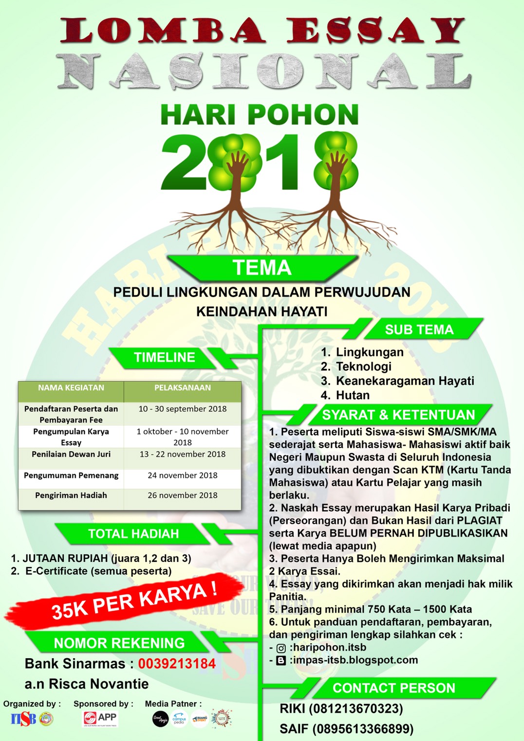 Karya pemenang lomba essay nasional image
