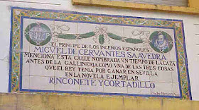 Patio de Monipodio, Sevilla y Cervantes, Novela picaresca cervantina