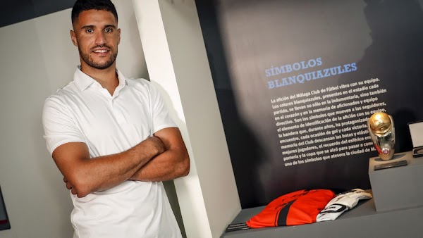 Munir - Málaga -: "Es un premio que me llevo yo, pero es un premio al equipo"
