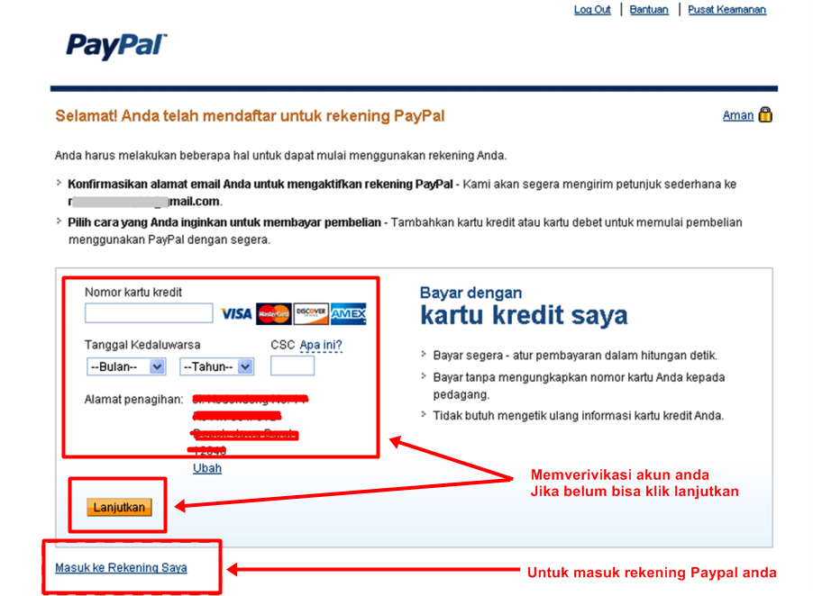 Cara Membuat Akun Paypal Lengkap Dengan Gambar | Tips & Cara