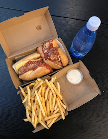 Mason Dixon American Sandwich Bar, Melbourne, meatball hoagie, fries Mason Dixon American Sandwich Bar, Melbourne, meatball hoagie, fries