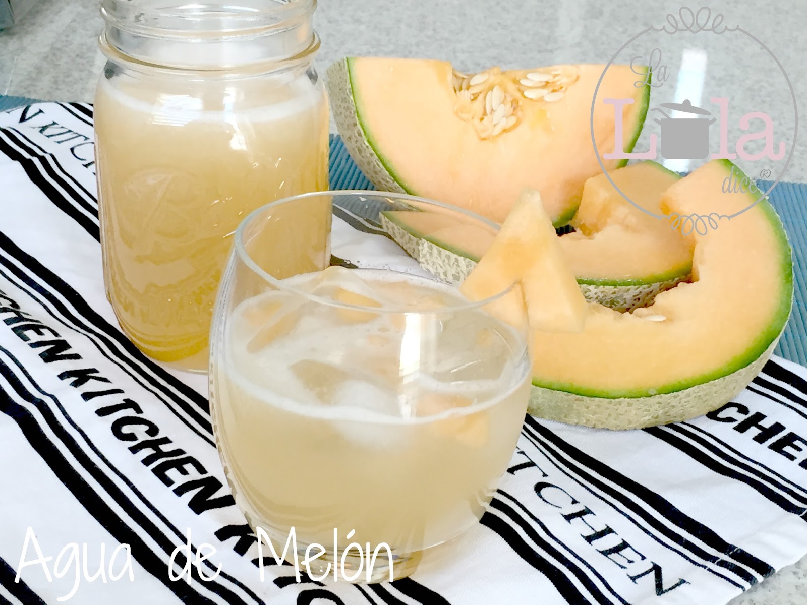 Agua de Melón La Lola Dice