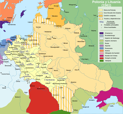 Królestwo Polskie i Wielkie Księstwo Litewskie w roku 1561