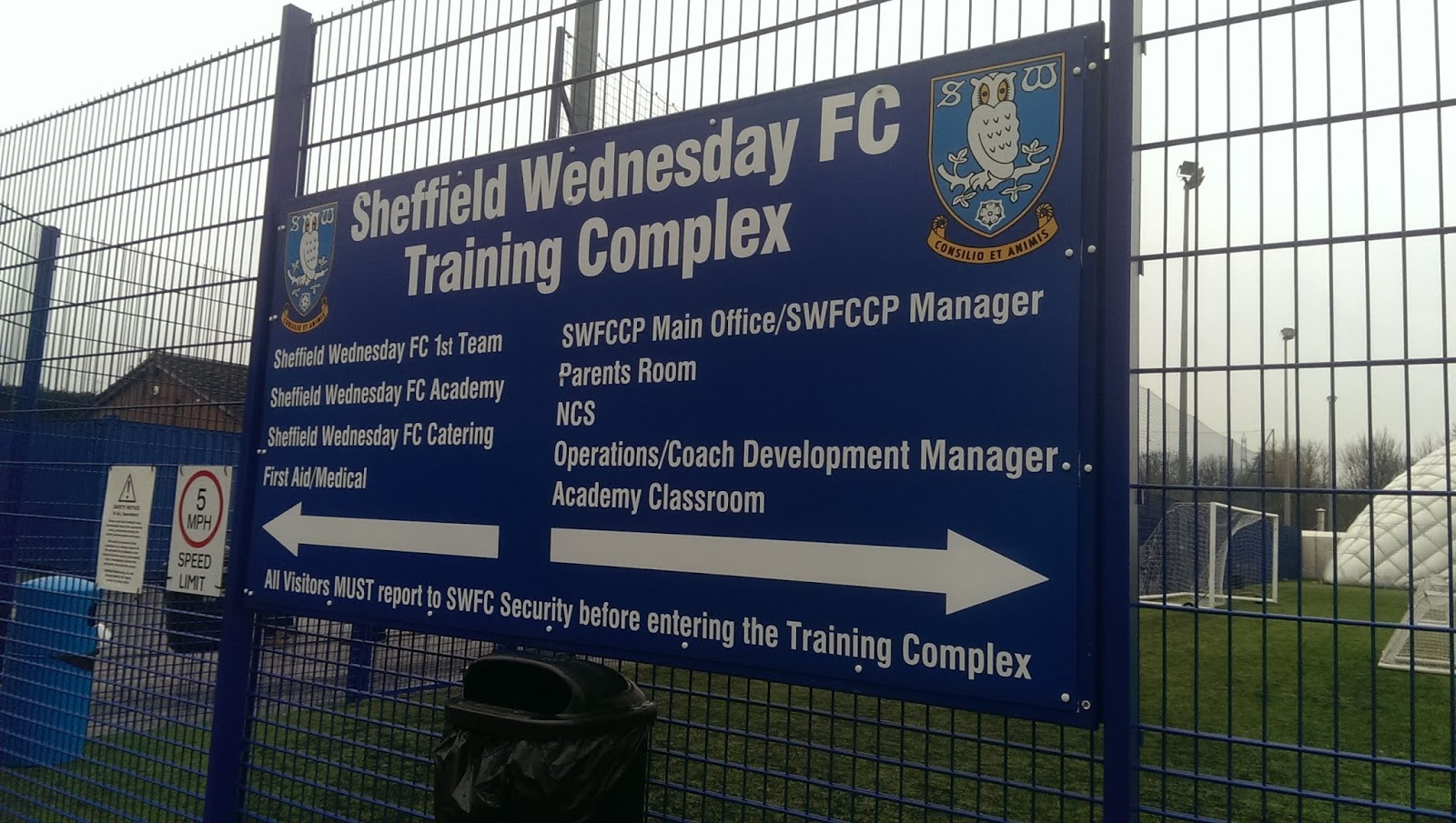 Heed Hopper 644 Middlewood Road Training Ground