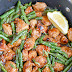 HONEY LEMON CHICKEN AND GREEN BEANS STIR FRY