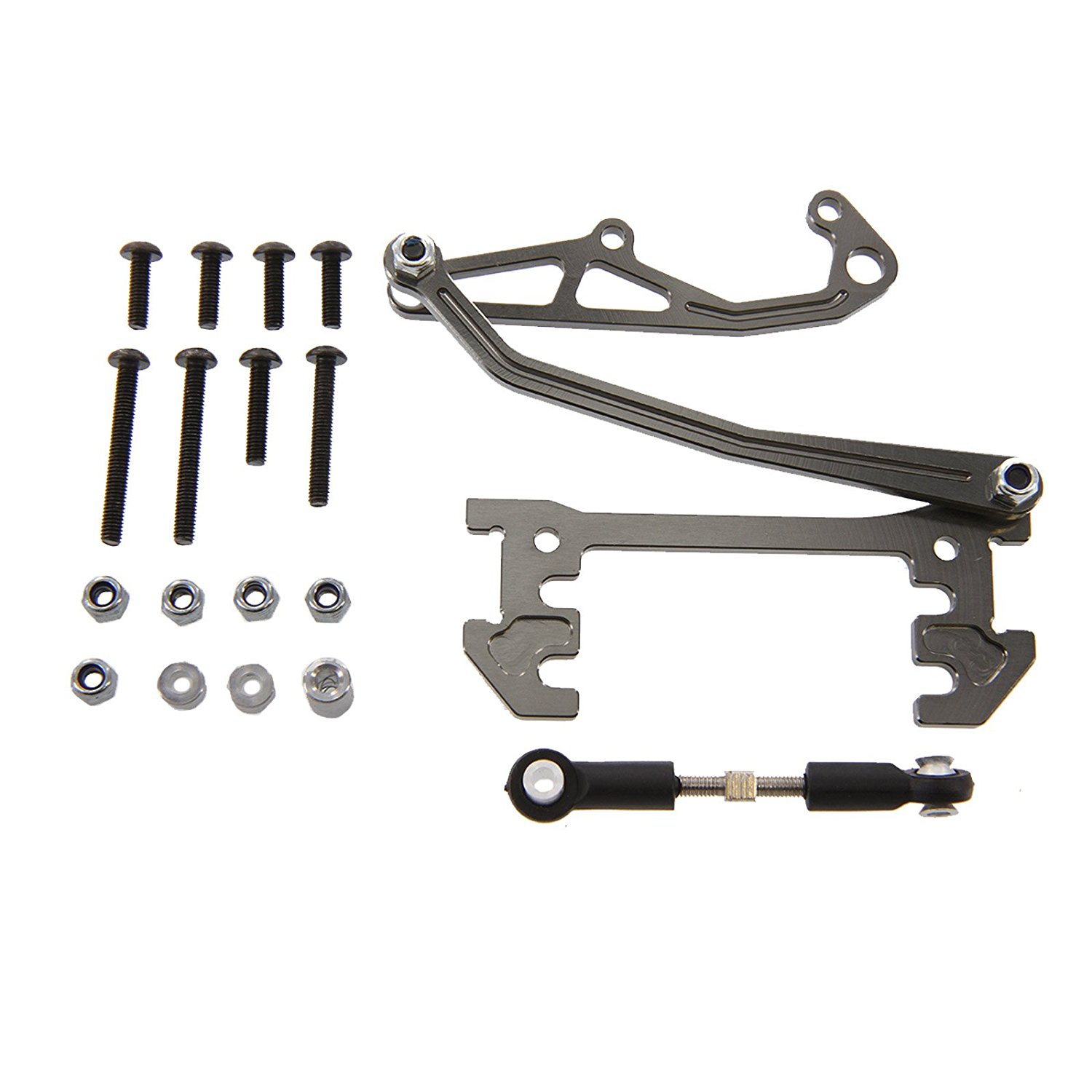 My SCX10 Deadbolt mods and upgrades Chassis Servo Mount w/Panhard Bar