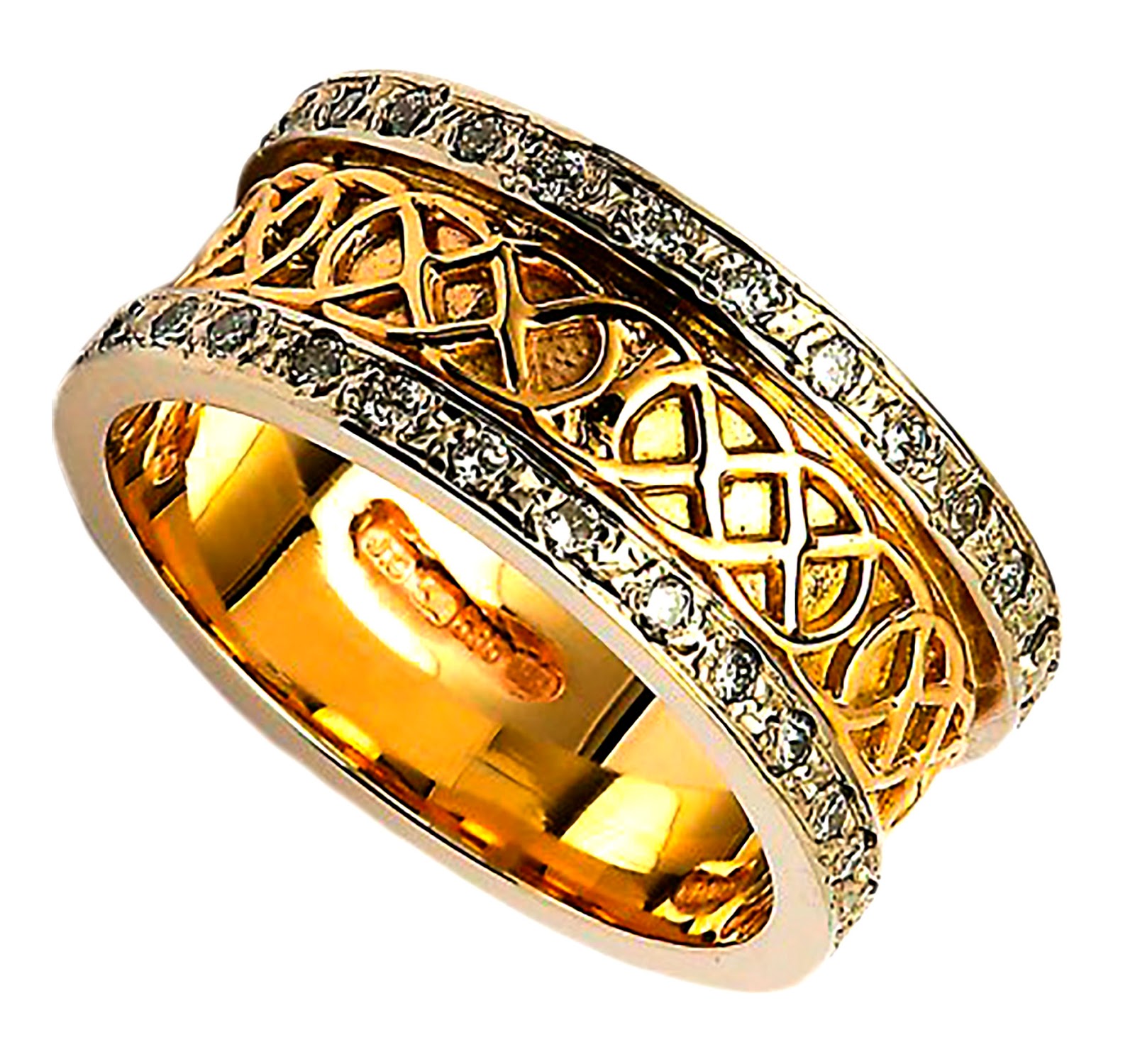 Arte de la y Joyería : Anillos estilo celta.