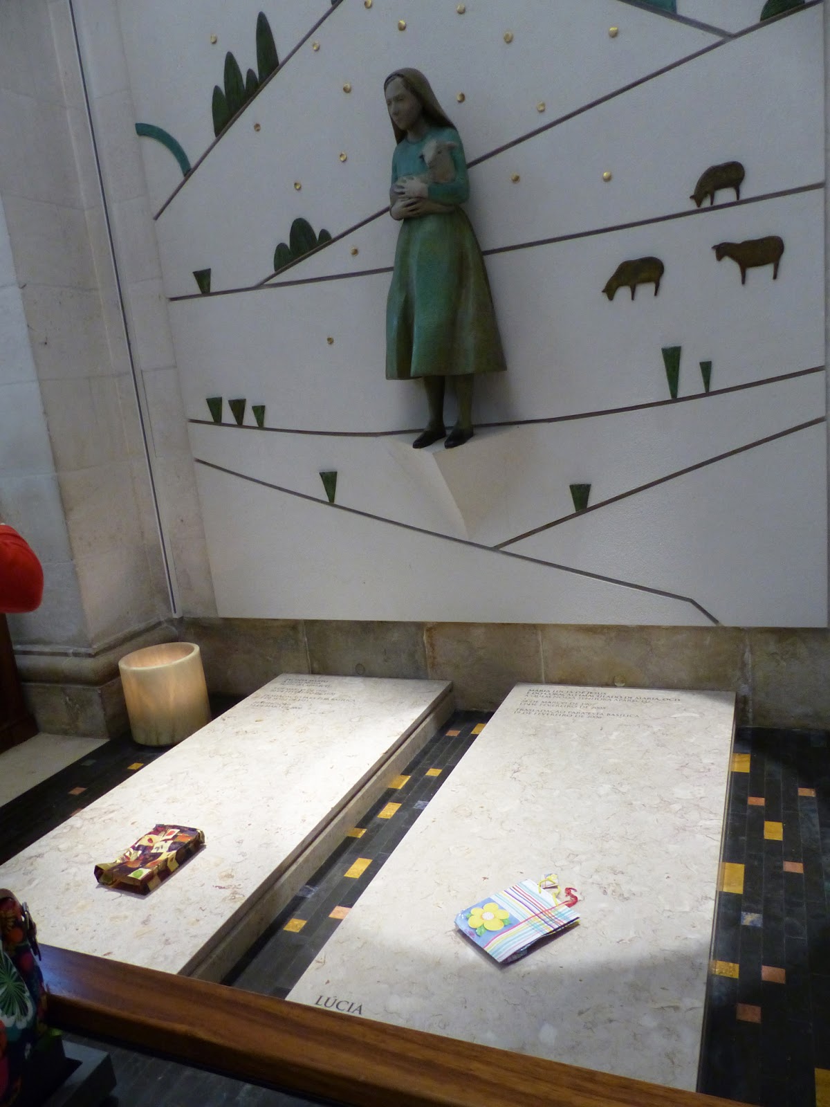 Catholic Pilgrims at Fatima Basilica of Our Lady of the Rosary in Fatima