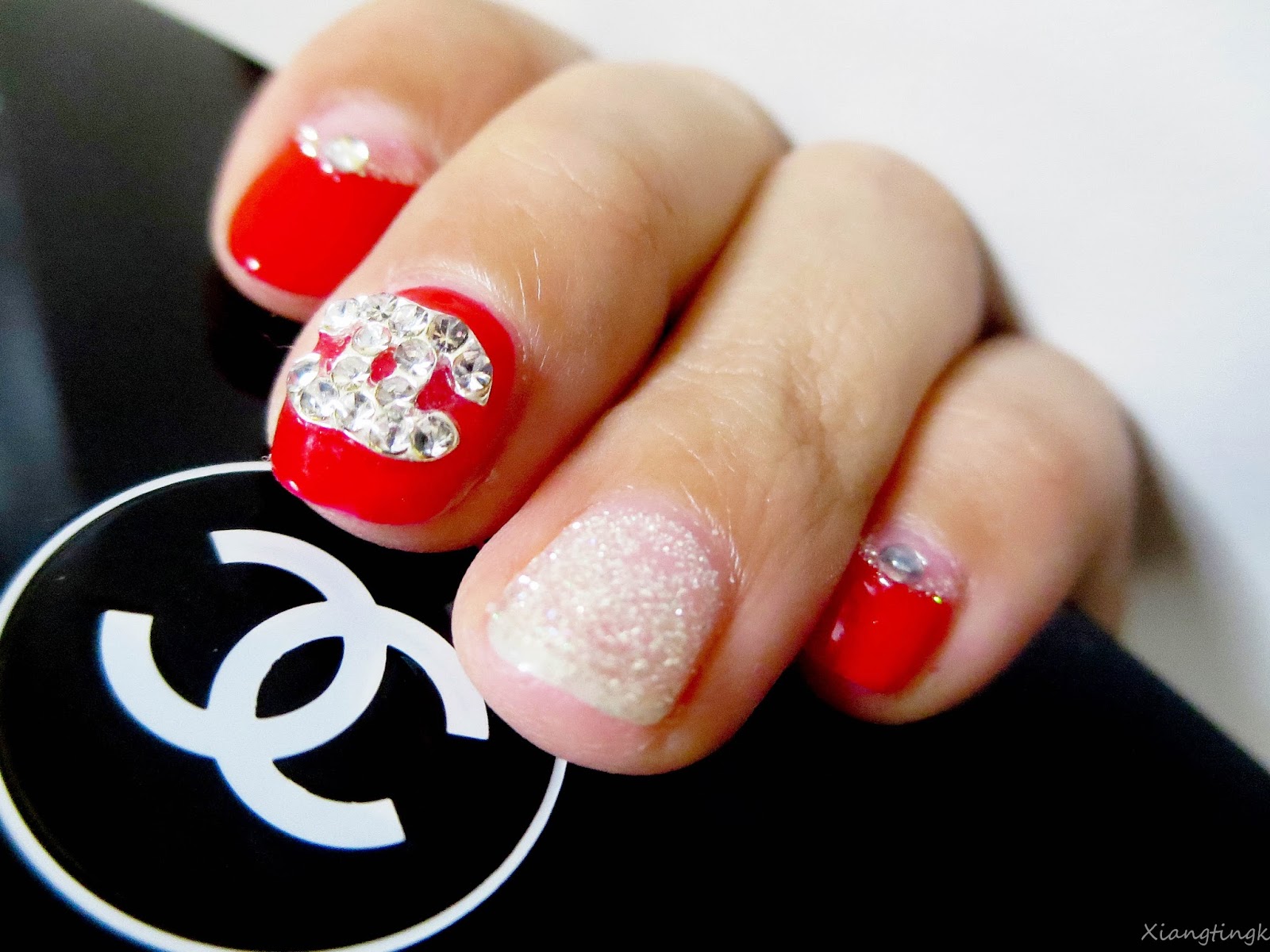 Coco Chanel nails  Chanel nails, Chanel nail art, Black and white nail art