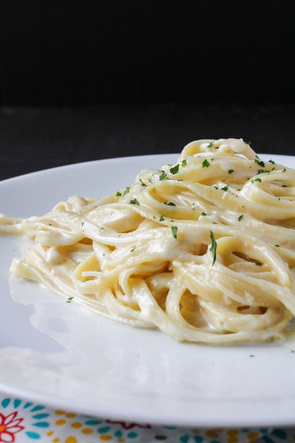 Homemade Fettuccine Alfredo