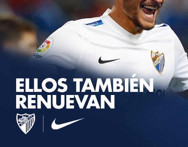 El Málaga renueva cinco años con Nike