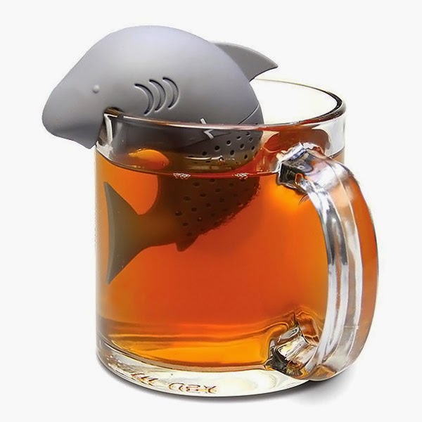 Funny Tea Infusers أشكال طريفة لمصافي نقع الشاي.