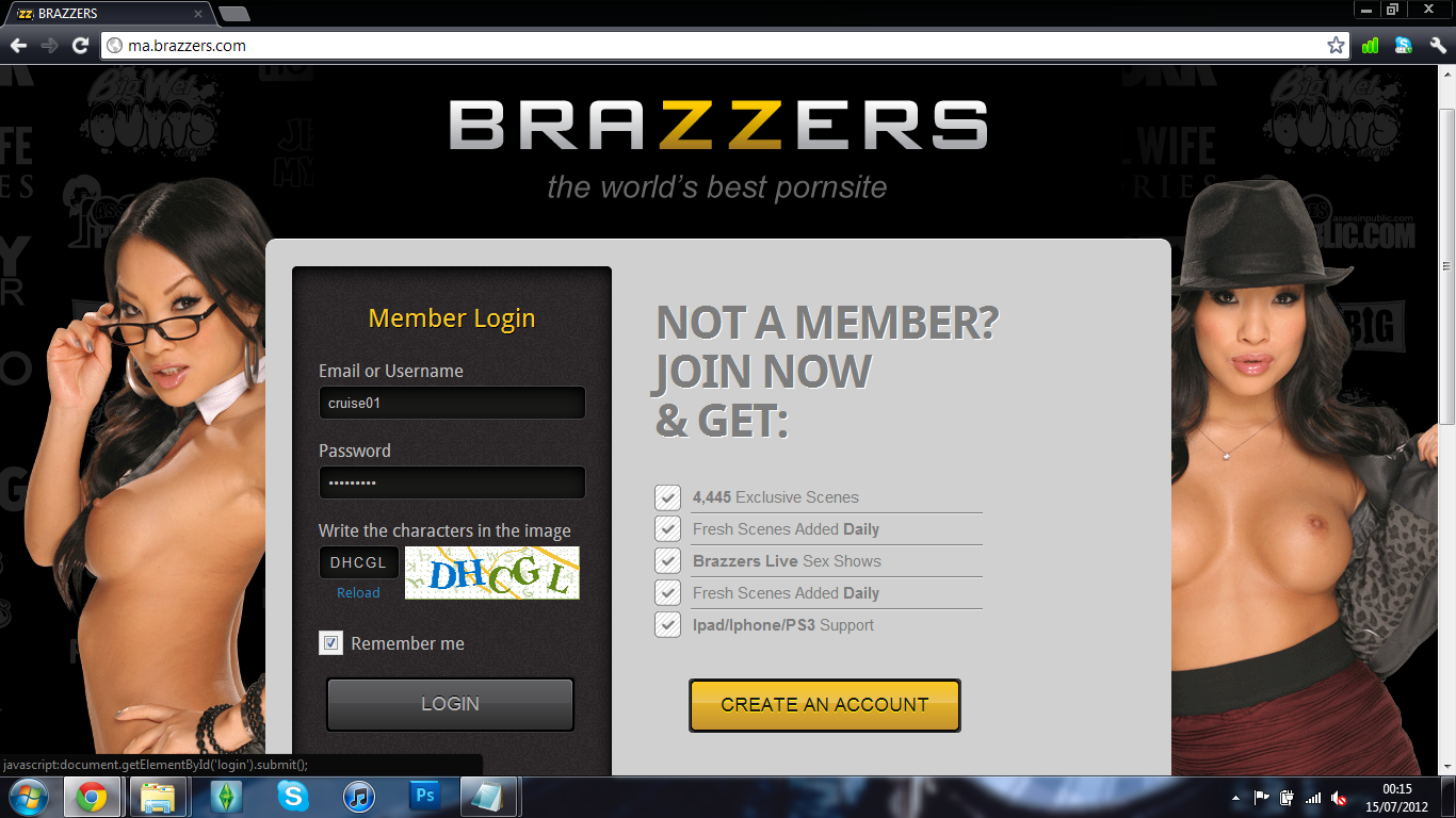 Members login brazzers