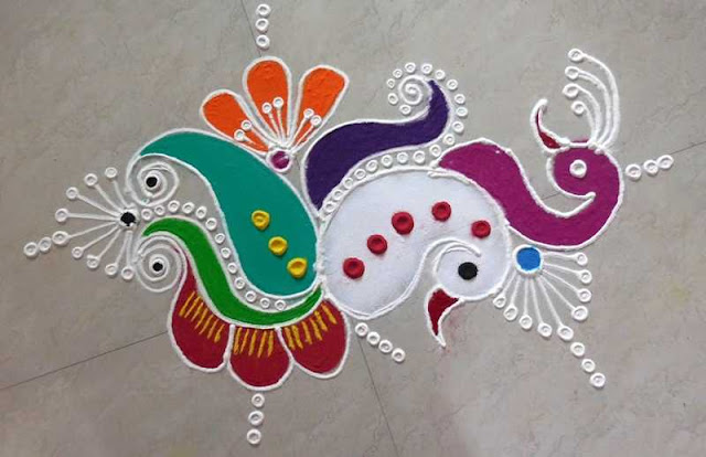 Rangoli Designs Dor Diwali 2018 Rangoli Designs Dor Diwali 2018