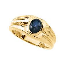 blue stoned ring