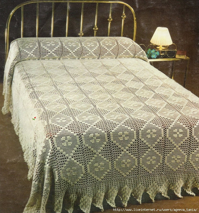 Crochet bedspread Crochet Knitting Handicraft Bloglovin’