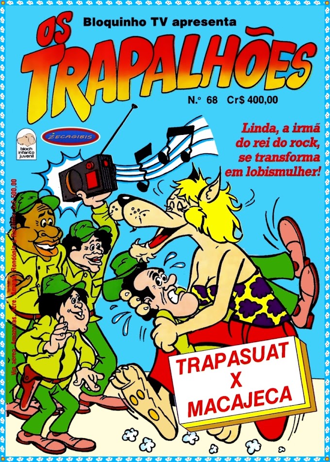Os Trapalhões 68( Editora Bloch)LEITURA ONLINE