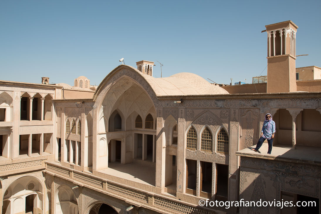 Casa Khan-e Abbasian en Kashan Iran Casa Khan-e Abbasian en Kashan Iran