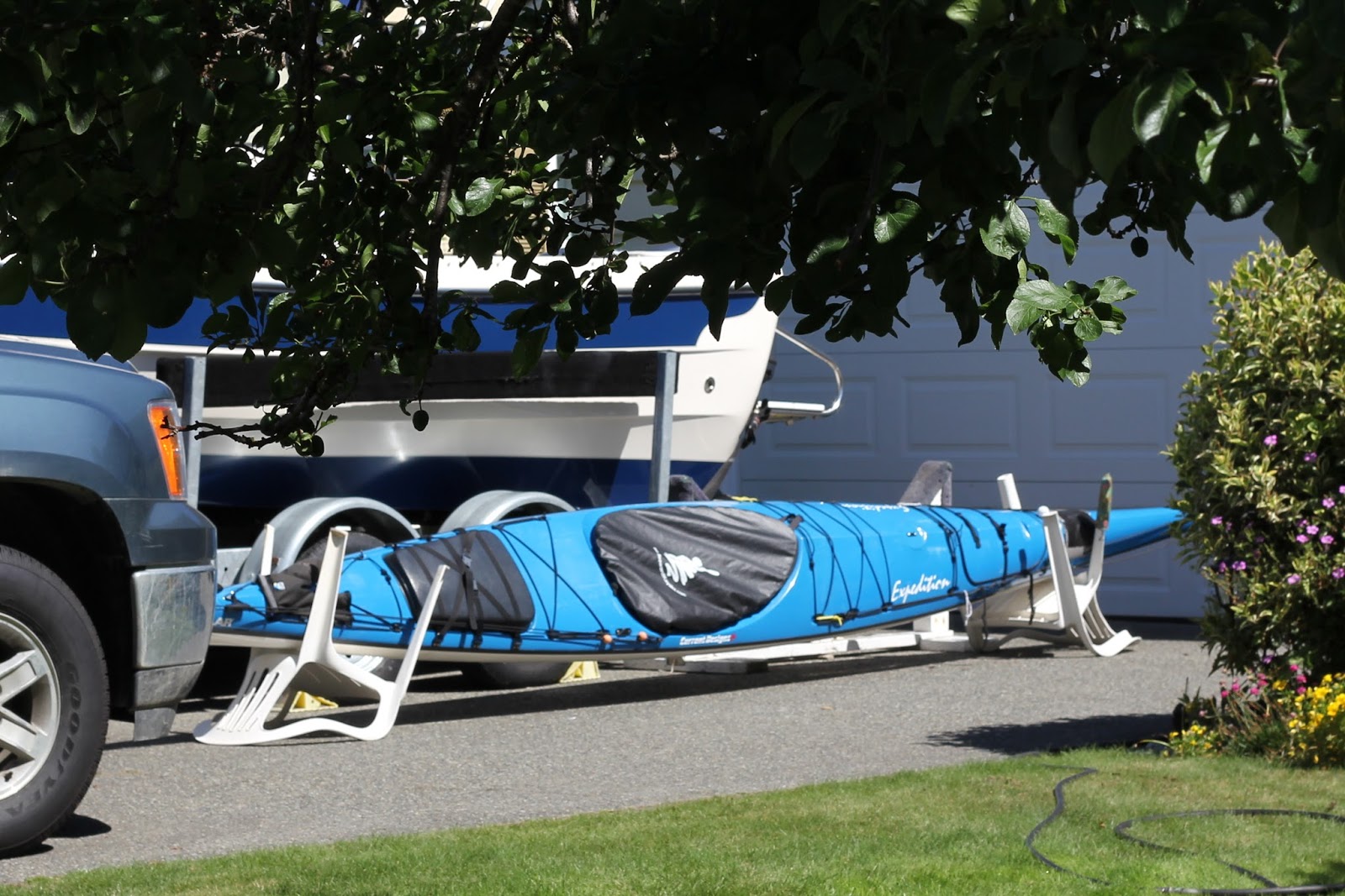 Kayak Yak Improvised Kayak Rack