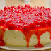 Pay de queso al ron y cerezas