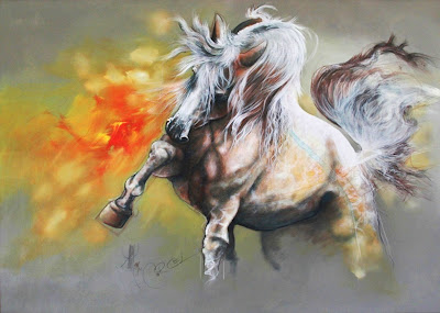 pinturas-al-oleo-de-caballos pinturas-caballos