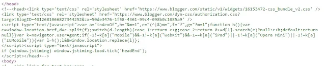 Loại bỏ CSS mặc định của blogspot tùy chỉnh vị trí