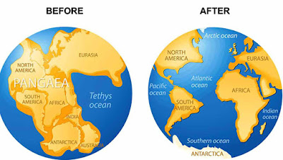 Facts About Pangaea the Most Recent Supercontinent. Here is an image of the super continent called Pangaea.